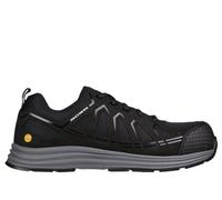 Skechers Work: Malad II Comp Toe en Negro, talla 44