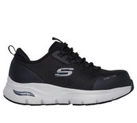 Skechers Work Slip-Resistant: Arch Fit - Ebinal en Negro/Gris, talla 35