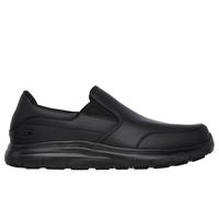 Skechers Work Slip-Resistant Relaxed Fit: Flex Advantage - Bronwood en Negro, talla 47.5