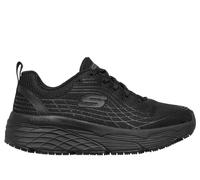 Skechers Work Slip-Resistant Relaxed Fit: Max Cushioning Elite en Negro, talla 35.5