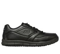 Skechers NAMPA, Sneakers para Hombre, Black Synthetic/Pu, 42 EU