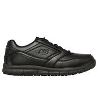 Skechers NAMPA, Sneakers para Hombre, Black Synthetic/Pu, 48.5 EU