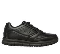 Skechers Work Slip-Resistant Relaxed Fit: Nampa - Wyola en Negro, talla 37.5