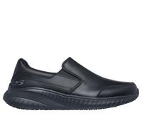 Skechers Work Slip-Resistant Relaxed Fit: Squad Chaos - Rockrath en Negro, talla 47.5