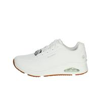 Skechers Work Uno SR, Zapatillas Mujer, White, 38.5 EU
