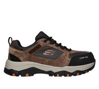 Skechers Work Waterproof: Greetah Comp Toe en Marrón/Negro, talla 47.5