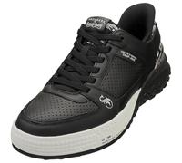 Skechers X Dogg Snoop Sizzle Toke - Tenis sin Cordones para Hombre, Piel Negra, 41 EU