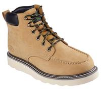 Skechers Kadmiel Grand Creek, Botas Cortas al Tobillo Hombre, Wheat Leather, 46 EU