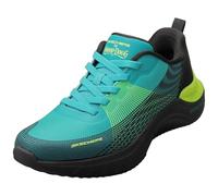 Skechers x Snoop Dogg Snoop Ace-Cyber Walker - Tenis para hombre, NEGRO-VERDE, 9