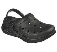 Skechers Zapatilla de Madera para Mujer, Negro, 41 EU