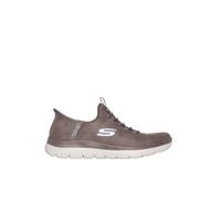 Skechers Zapatillas Mujer Summits Unknown Trail Malla marrón Ribete lavanda 41 EU