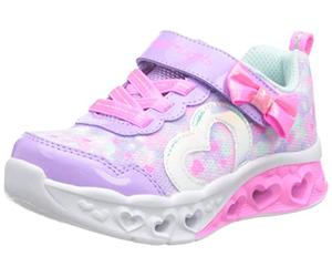 Skechers Zapatillas 302691n Lvhp para niña, Ribete Textil Lavanda Rosa Intenso, 24 EU