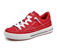 Skechers Zapatillas Arcade Arch Fit-Arcata para Mujer, Rojo Excursión Color sólido Getaway Solids, 39.5 EU