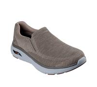 Skechers Arch Fit Crosser Locke, Zapatillas Hombre, marrón, 41 EU