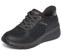 Skechers Zapatillas Billion Flex para Mujer, Color Negro, Talla 4.5