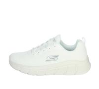 Skechers Zapatillas Bobs B Flex Chill Edge para Hombre, Tejido Blanco Roto, 47.5 EU