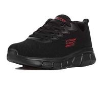 Skechers Zapatillas Bobs B Flex Chill Edge – Hombre, tejido negro, Talla 47.5 EU