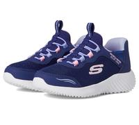 Skechers Zapatillas BounderSneaker para niña, Azul Marino, 35 EU