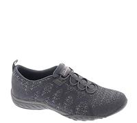 Skechers Breathe Easy-Infi Knity, Zapatillas Mujer, Gris Oscuro, 35 EU