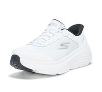 Skechers Zapatillas Cardova para Hombre y Hombre, sin Cordones, con amortiguación máxima, Blanco/Negro, 12 X-Wide