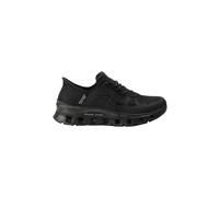 Skechers Zapatillas Glide-Step Pro sin cordones para hombre malla negra hotmelt 42