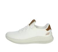 SKECHERS Zapatillas sin cordones 'BOBS GEO - CITY DAPPER' marrón / offwhite, Talla 44