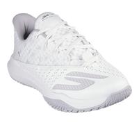 Skechers Viper Court Rally, Zapatillas Hombre, White Leather/Mesh/Trim, 39.5 EU