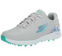 Skechers Zapatillas de Golf Go MAX Arch Fit sin Pinchos para Hombre, Gris Floral Impermeable, 40 EU