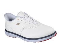 Skechers Zapatillas de Golf para Hombre Prestige Slip-in Arch Fit, Blanco Marino Sin Pinchos, 46 EU