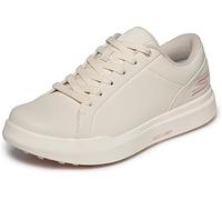 Skechers Zapatillas de Golf para Mujer: Go Drive 6, Impermeables, sin Pinchos, para Mujer, Color Natural, Talla 38 EU