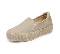 Skechers Martha Stewart Bobs Sesame-by The Bay, Mocasín Mujer, Beige, 38.5 EU
