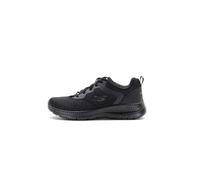 Skechers Bountiful Quick Path, Bomba Mujer, Black Engineered Mesh/Duraleather/Trim, 38 EU
