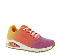 Skechers Zapatillas de Mujer UNO 2-Color Waves, Rosa, 38.5 EU