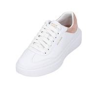 Skechers Cordova Classic Mejor Comportamiento, Zapatillas de Deporte Mujer, White Duraleather Pink Trim, 41 EU