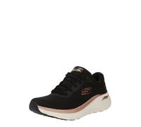 Skechers Arch Fit 2.0 Glow The Distance, Zapatillas Mujer, Black, 39 EU