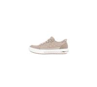 Skechers Mujer Arch Fit Arcade Cuddle Steps Slip-In Entrenador, Taupe Nylon Duraleather Suede, 41 EU