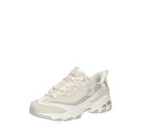 Skechers D'Lites-Smooth Nostalgia, tenis sin cordones para mujer, Natural/ gris, 36 EU