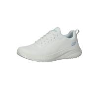 Skechers Bobs Squad Chaos, Zapatillas para Mujer, Cream White, 40.5 EU