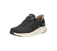 Skechers Zapatillas Contour Foam Leopard Dream – Slip-in negro con detalle leopardo – Mujer 36 EU