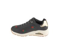 SKECHERS Zapatillas deportivas bajas 'Skechers Uno - Champagne and Roses' antracita / verde oscuro / rojo / plata 40 antracita / verde oscuro / rojo / plata