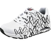 SKECHERS Zapatillas deportivas bajas 'Uno - Spread The Love' gris / negro / blanco 40 gris / negro / blanco