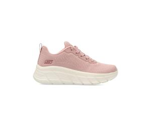 Skechers - Zapatillas deportivas BOBS Sport B Flex Hi Flying HI para mujer con parte superior de knit técnico y plantilla Memory Foam vegana