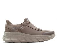 Skechers - Zapatillas Deportivas con Cordones elásticos,Suela cómoda de Goma,cuña,Lisa,Tela,Sneakers,Lavable para: Mujer Color: TPE Talla:35