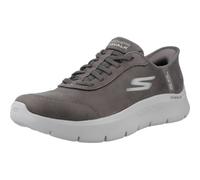 Skechers - Zapatillas,Deportivas,Cordones elásticos,Suela cómoda de Goma,Sneakers,Slip-ins,Piel sintética para: Mujer Color: Char Talla:35