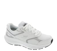 Skechers Go Run Consistent 2.0 Advantage, Zapatillas Mujer, Blanco y Plateado, 35.5 EU Ancho