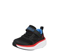 Skechers Go Run Elevate 2.0 Find My Lil, Zapatillas, Black Textile/Black Synthetic/Red & Blue, 25 EU