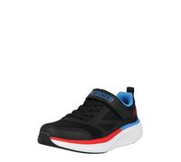 Skechers Tenis Go Run Elevate 2.0 Find para niño, Negro Textil Negro Sintético Rojo Azul, 10.5 UK Child