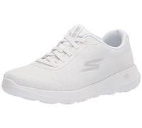 Skechers Go Walk Joy-Ecstatic, Zapatillas Mujer, Blanco y Azul, 35.5 EU