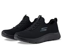 Skechers - Zapatillas Deportivas Gowalk Flex para Caminar, sin Cordones, Informales, para Hombre, con una Plantilla con Espuma Air-Cooled, Negro 2, 39.5 EU