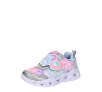 SKECHERS Zapatillas deportivas 'HEART LIGHTS - LOVIN REFLECTION' azul claro / lila / rosa / plata 26,5 azul claro / lila / rosa / plata